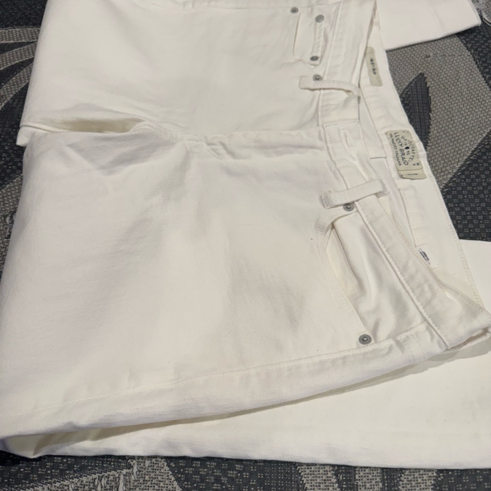 Lucky Brand Cream Denim Jeans